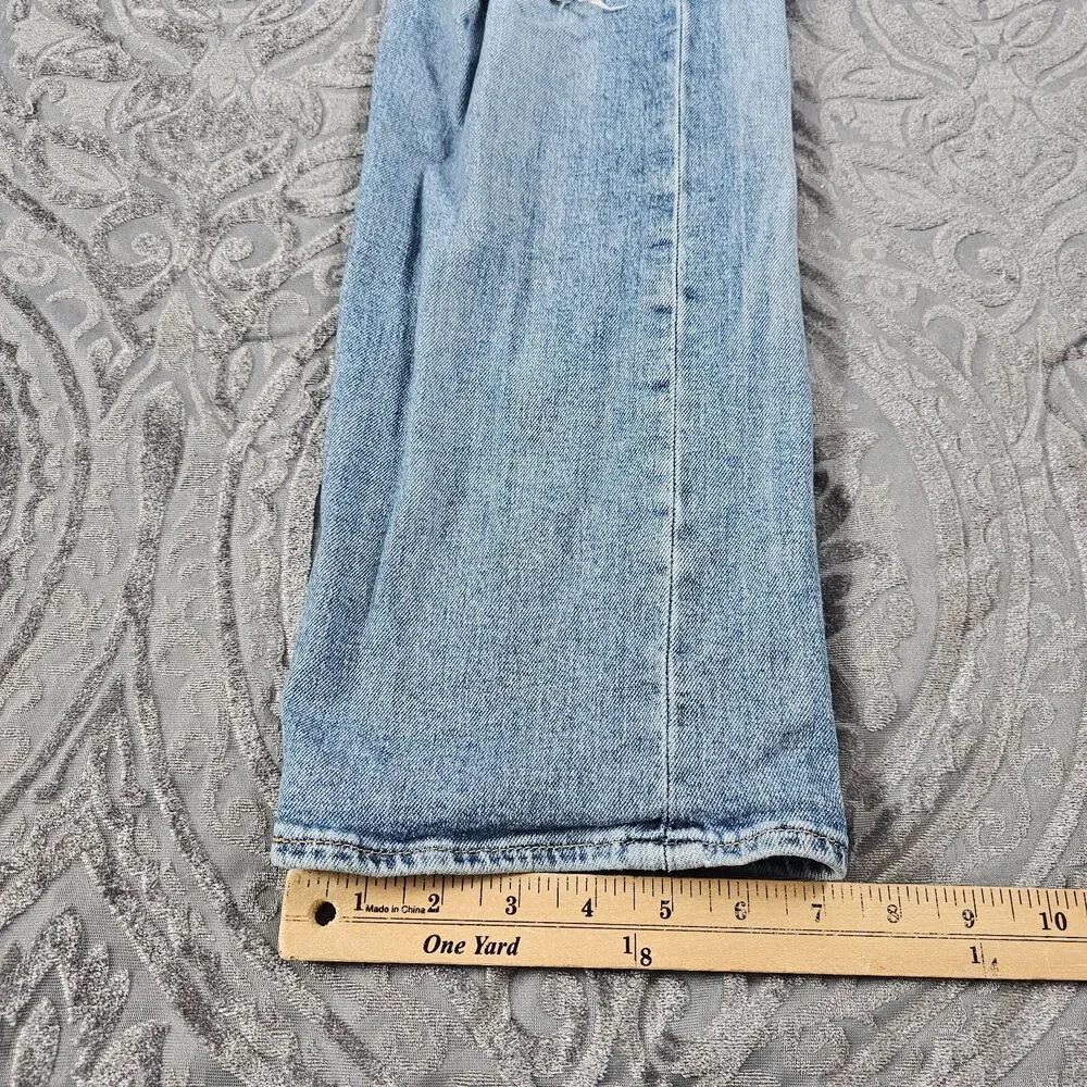 Levis 501 Jeans Mens 34x31* Button Fly Classic Straight Grunge Skater Distressed
